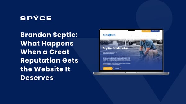 Brandon Septic: What Happens When a Great Reputation Gets the Website It Deserves