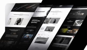 different Websites side by side at a slight angle with black gradient bg-1