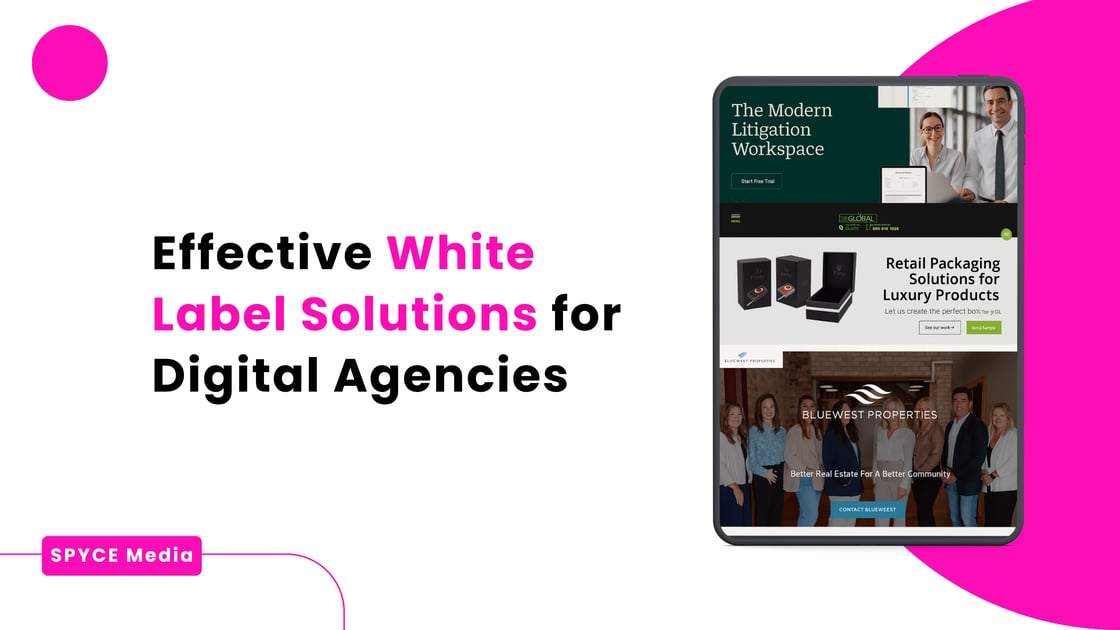 A diverse team of marketing professionals collaborating