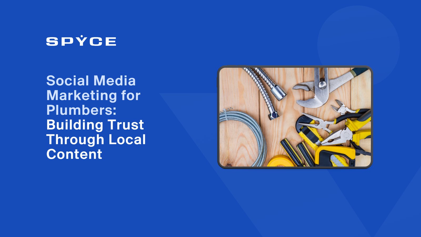 social media marketing for plumbers
