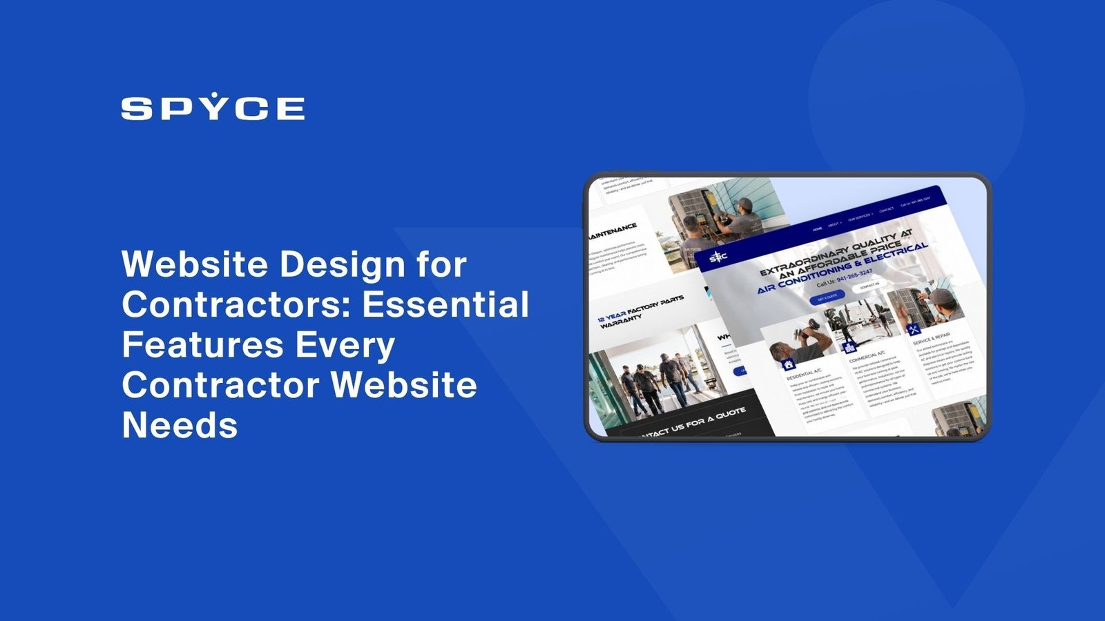 Website Design for Contractors: Essential Features Every Contractor Website Needs