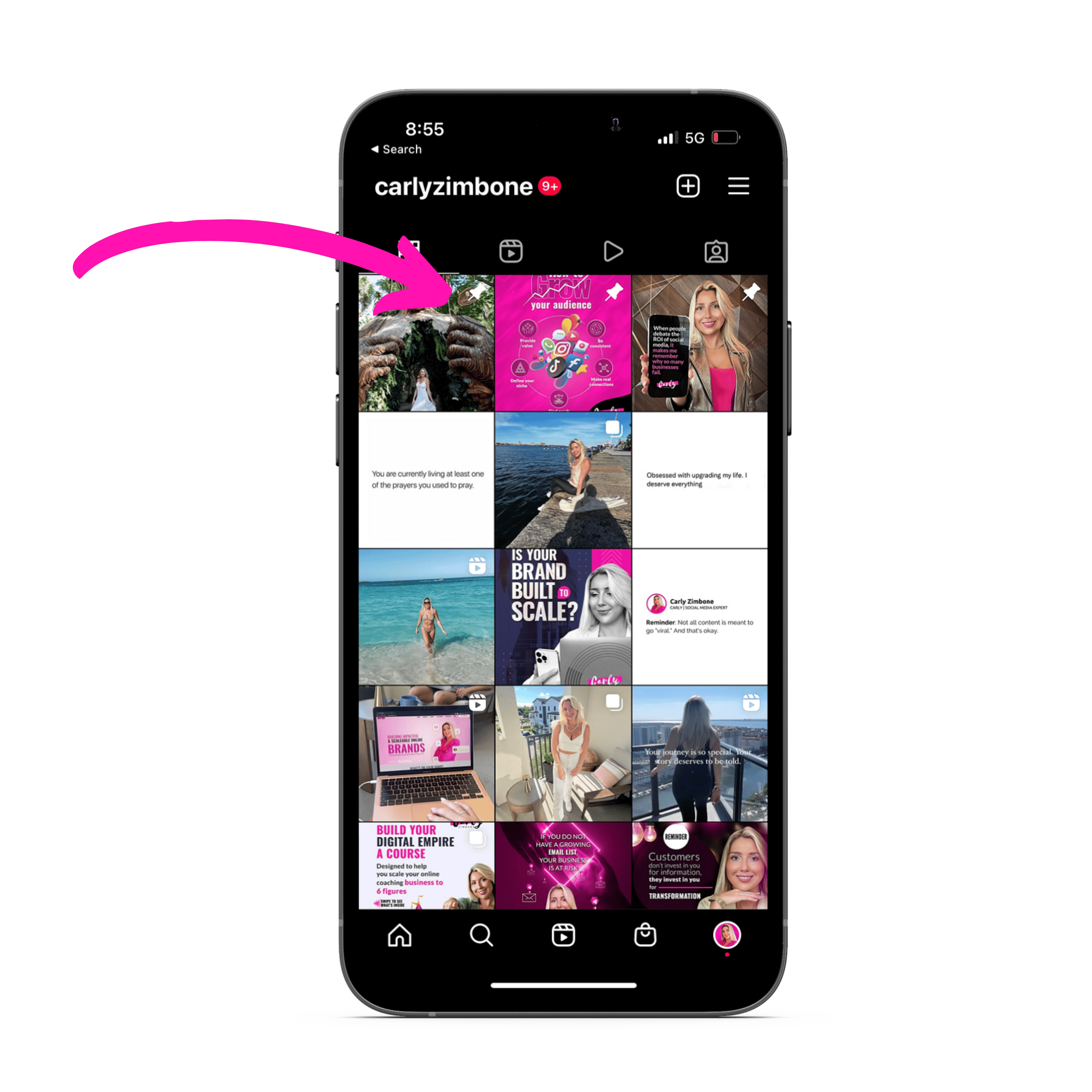 Instagram Pinned Image