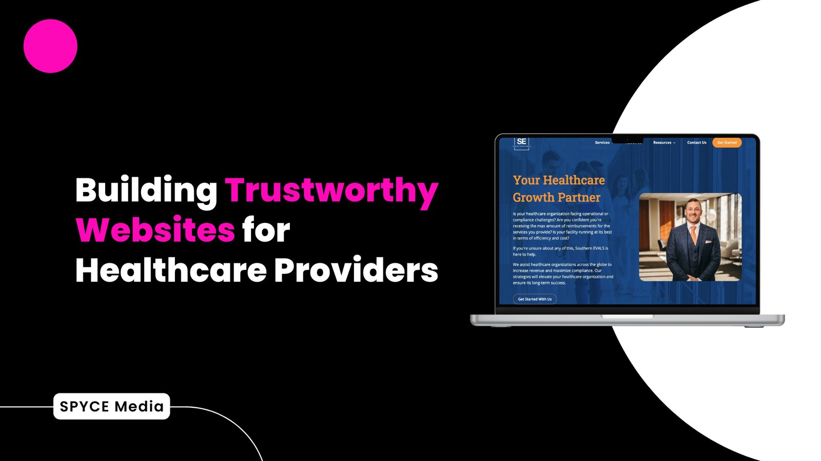 how to design a website that builds patient confidence