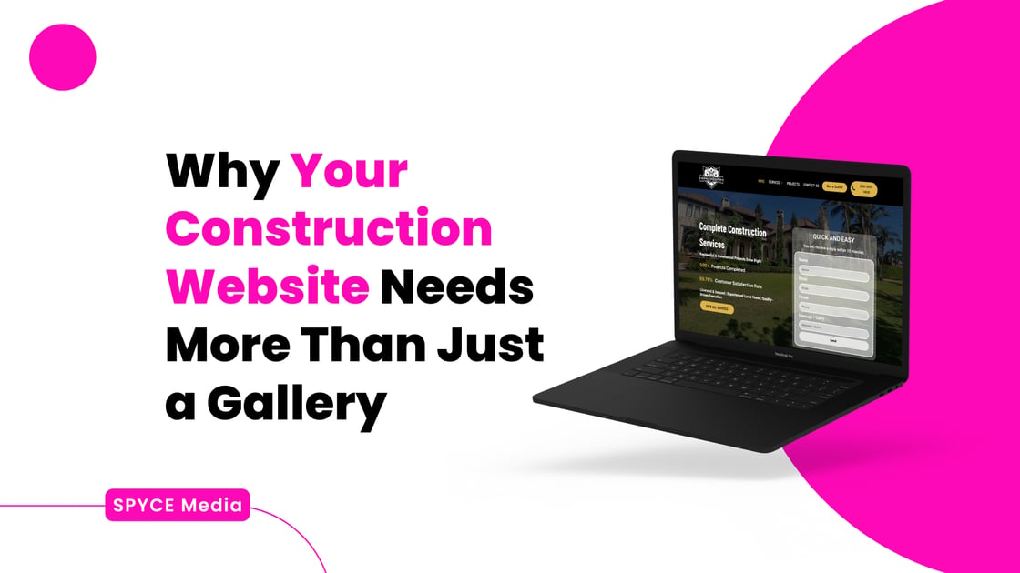 construction website optimization, website user experience for contractors, lead generation for builders