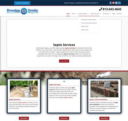 Brandon Septic — before