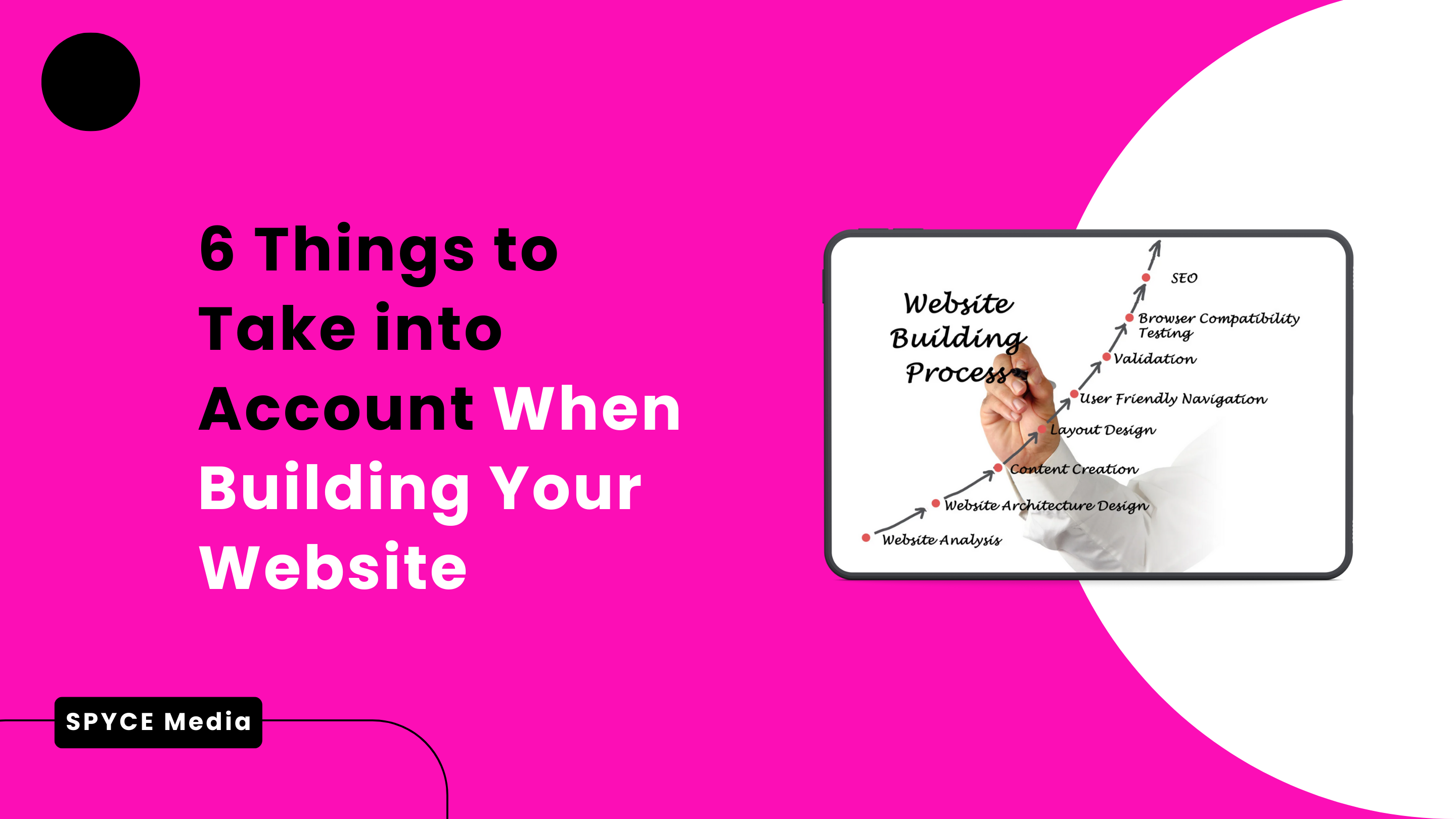6 Things to Take into Account When Building Your Website