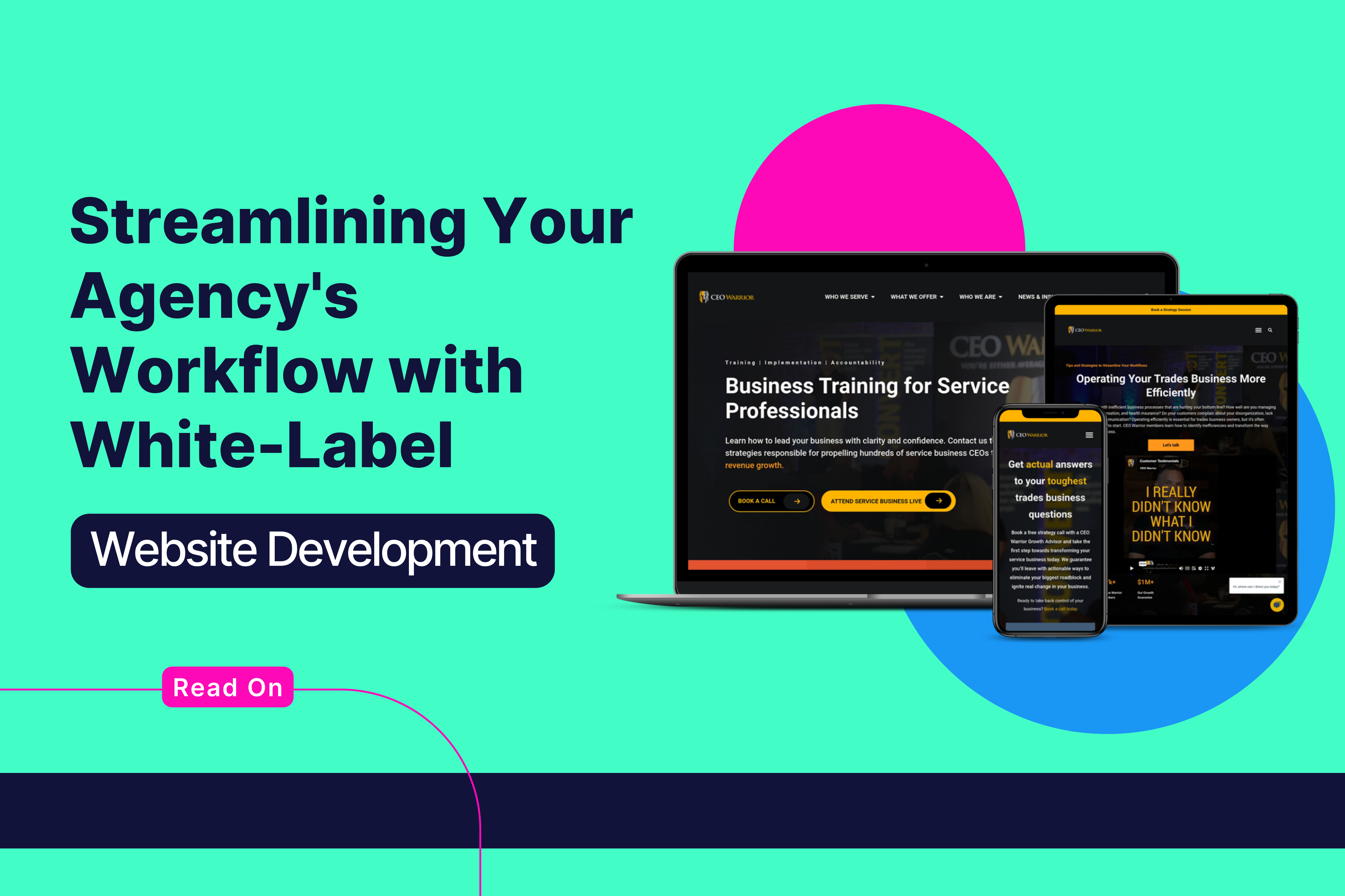 Streamlining Your Agency's Workflow with White-Label Website Development