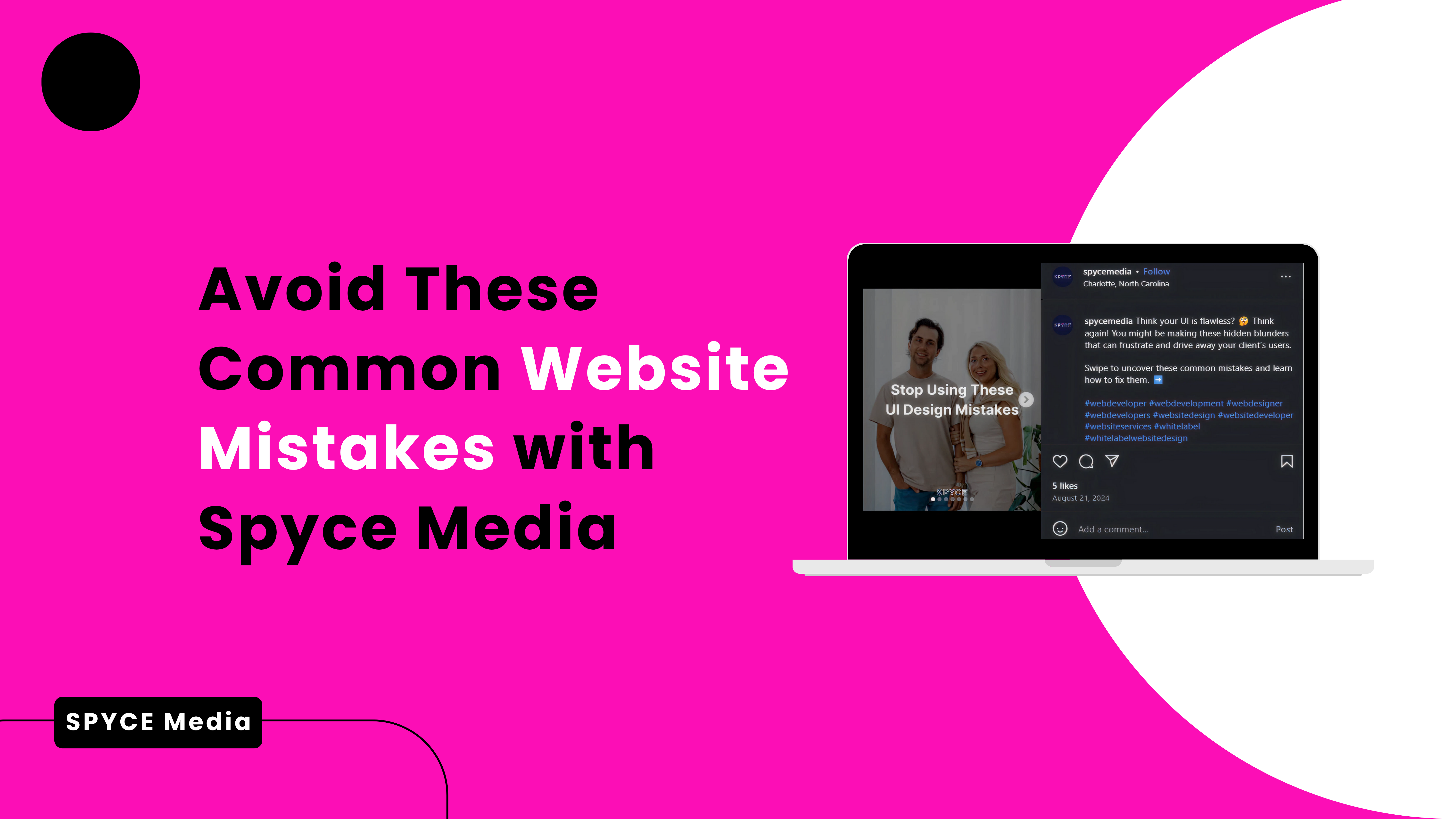 Avoid These Common Website Mistakes with Spyce Media