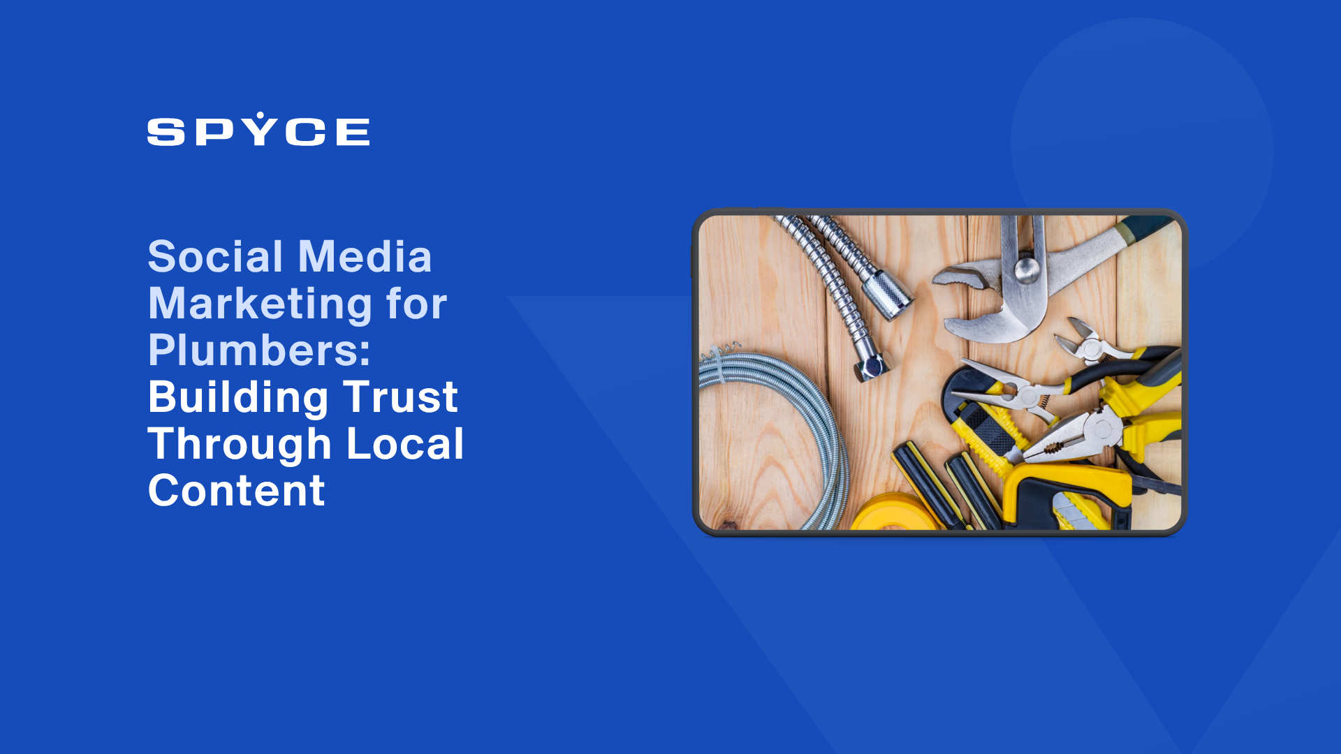 social media marketing for plumbers
