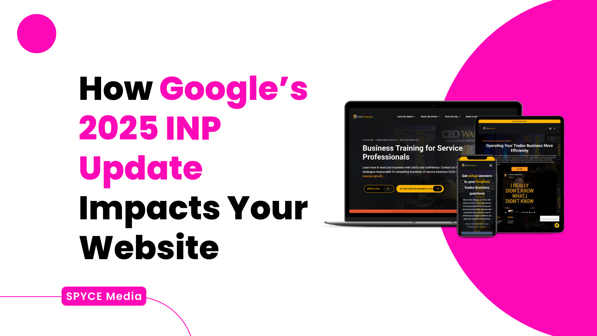 Beyond Mobile-First: How Google’s 2025 INP Update Impacted Your Website