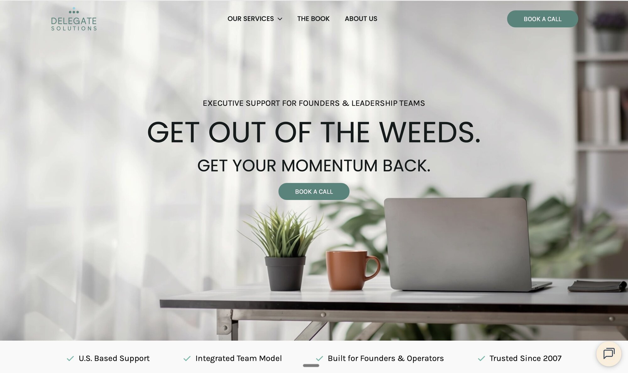 Delegate Solutions' Website designed and developed by Spyce Media